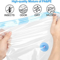 Vacuum Storage Bags for Comforters and Clothes (1/2/4 Pack)