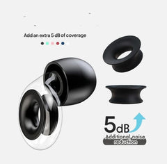 Silicone Ring Earplugs Adjustable Accessories