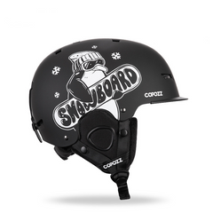 Integrated Snow Goggles with Crash Helmet for Adults