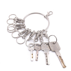 Creative Keychain with Thick Keyring and Quick Clip