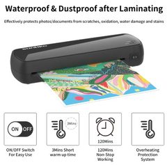 Quick Warm Laminator for Documents