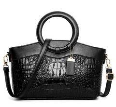 Ring shoulder diagonal bag