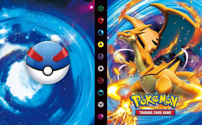 3D Four-Grid Pokémon Card Album for 240 Cards