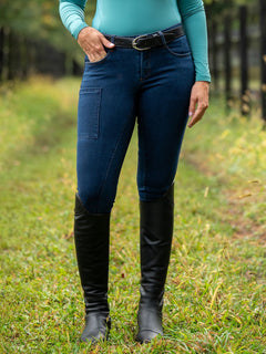 Denim Full Seat Tread Breech
