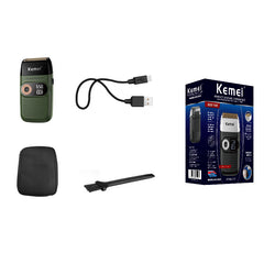 KM-2026 Military Grade Lithium Battery Hair Clipper