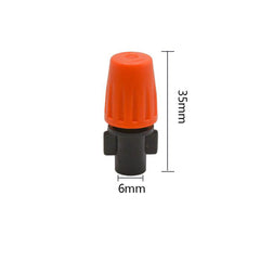 Adjustable Orange Atomizing Nozzle for Irrigation