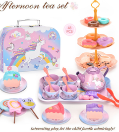 Girls Play House Simulation Dessert & Tea Toy Set