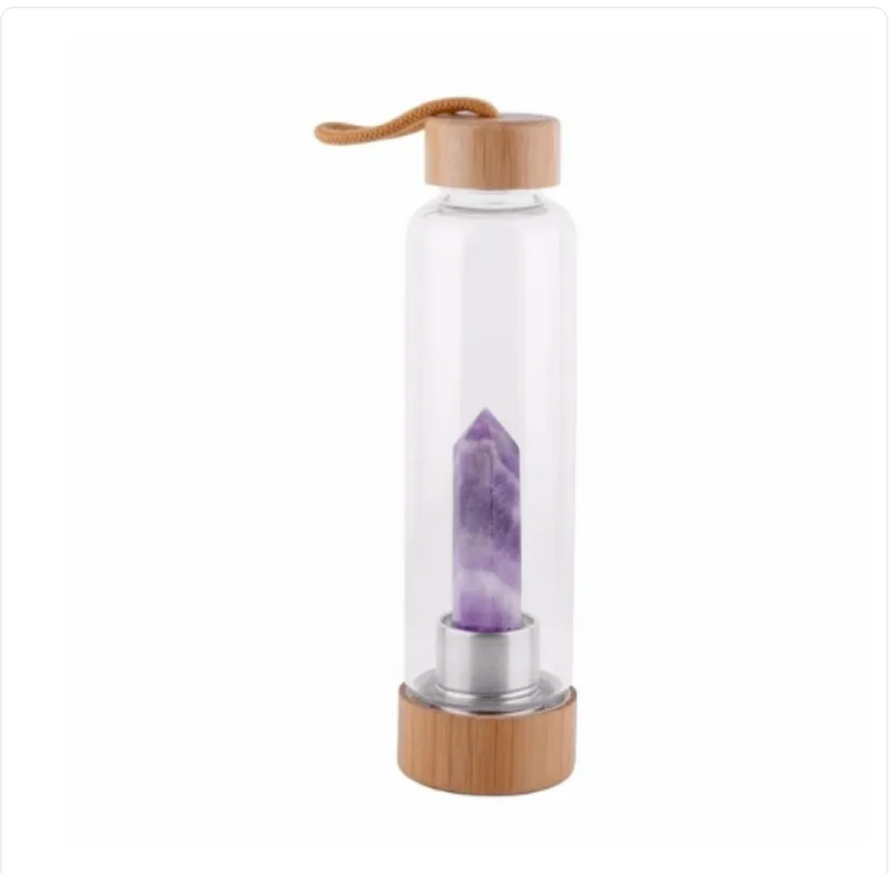 Crystal Bamboo Water Bottle