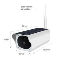 Outdoor Solar Wireless WiFi Security Camera with Night Vision
