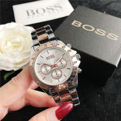 Steel Alloy Fashion Quartz Watch