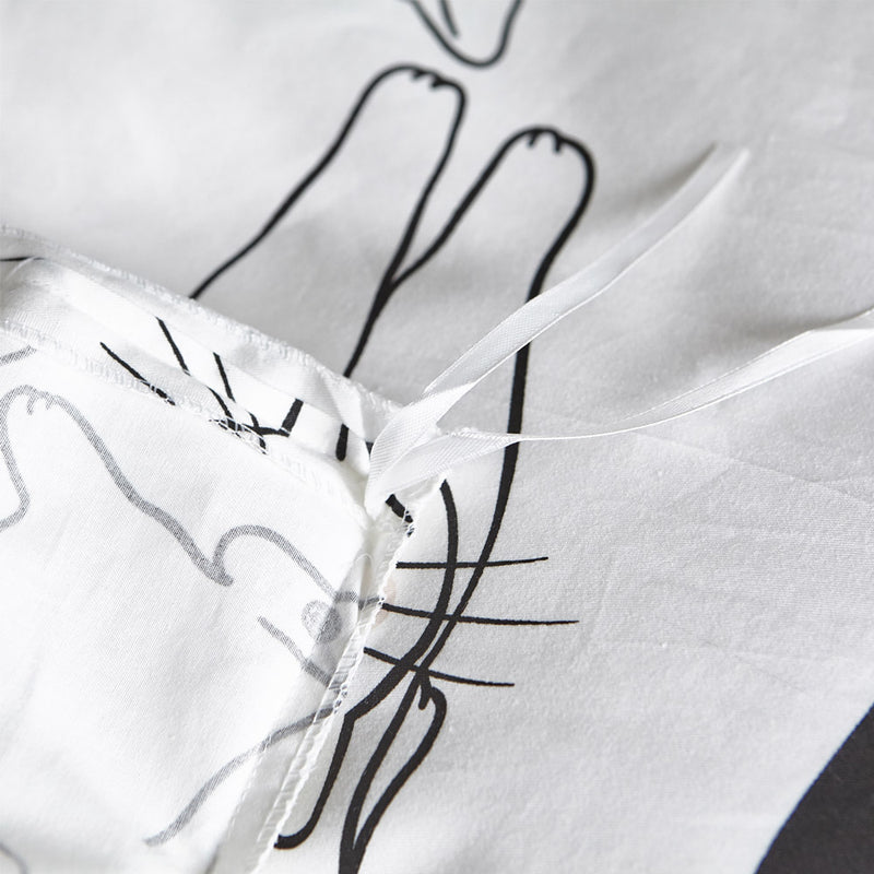 Pure Cotton Bed Linen Set - 3 and 4 Piece Options