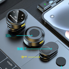 2024 Wireless Round Clip Microphone J6 with Noise Reduction