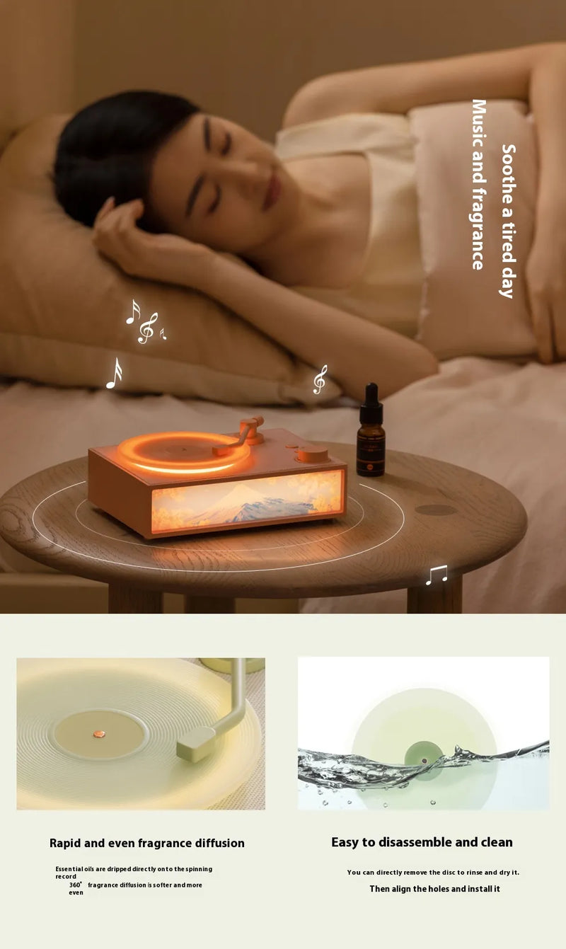 Fragrance Vinyl Bluetooth Speaker