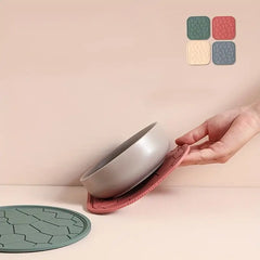 Silicone Heat Insulation Coaster and Trivet Mat (1pc)