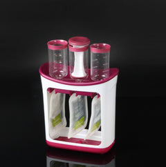 Baby Food Squeeze Station and Storage Set