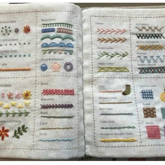 Linen DIY Embroidery Book