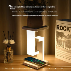 Table Lamp with Wireless Charging