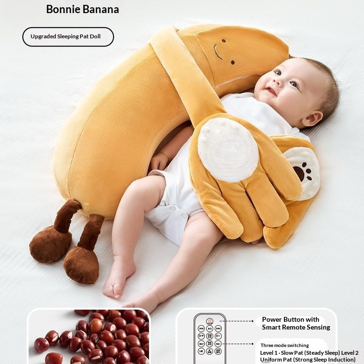 Baby Soothing Doll with Patting and Music Comfort
