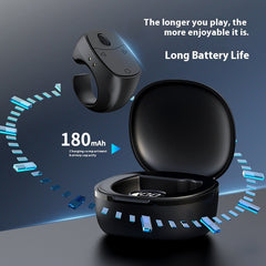 Roller Slide Bluetooth Headset with Charging Case