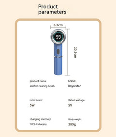 Wireless Charging Handheld Electric Dish Brush