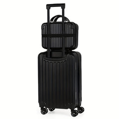 2-Piece Spinner Luggage Set – 20” Carry-On & 14” Crossbody Handbag