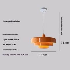 Danish Retro Rainbow Cake Chandelier
