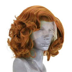 Amazon New Synthetic Lace Front Wig - Short Curly Bob