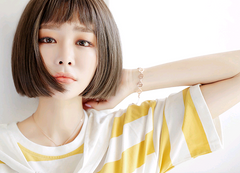 New Women's Bobo Wig - Realistic Short Straight Hair