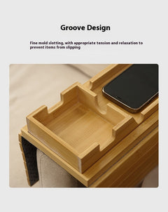 Magnetic Wooden Sofa Removable Tray