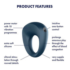 Satisfyer Power Ring Vibrating Cock Ring for Men