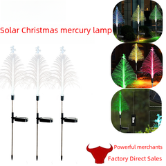 New Solar Christmas Jellyfish Outdoor Yard Light
