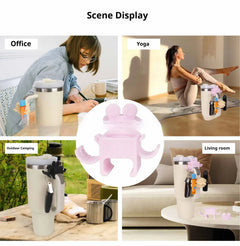 Silicone Cup Lipstick Key Clip