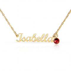 Personalized Birthstone Necklace