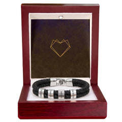 Men's Personalized Name Bracelet