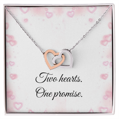 Interlocking Hearts Necklace