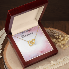 Interlocking Hearts Necklace