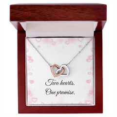 Interlocking Hearts Necklace