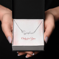 Only for You - Signature Style Name Necklace