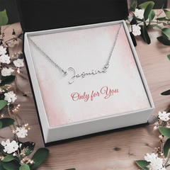Only for You - Signature Style Name Necklace