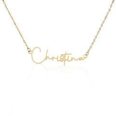 Only for You - Signature Style Name Necklace