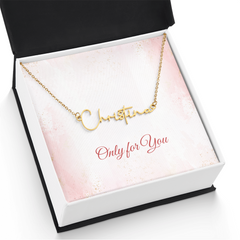 Only for You - Signature Style Name Necklace
