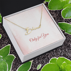 Only for You - Signature Style Name Necklace