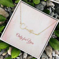 Only for You - Signature Style Name Necklace