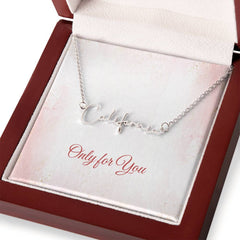 Only for You - Signature Style Name Necklace