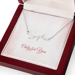 Only for You - Signature Style Name Necklace