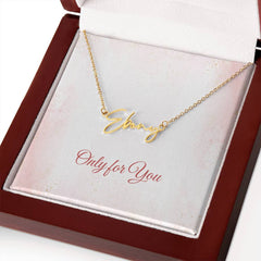 Only for You - Signature Style Name Necklace