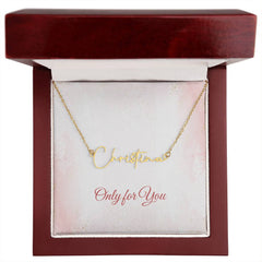 Only for You - Signature Style Name Necklace