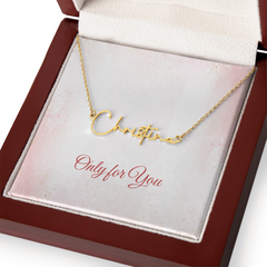 Only for You - Signature Style Name Necklace