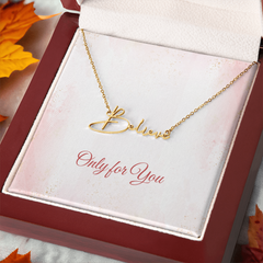 Only for You - Signature Style Name Necklace