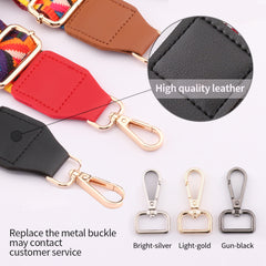 Adjustable Nylon Crossbody Bag Strap - Wide Belt Accessory